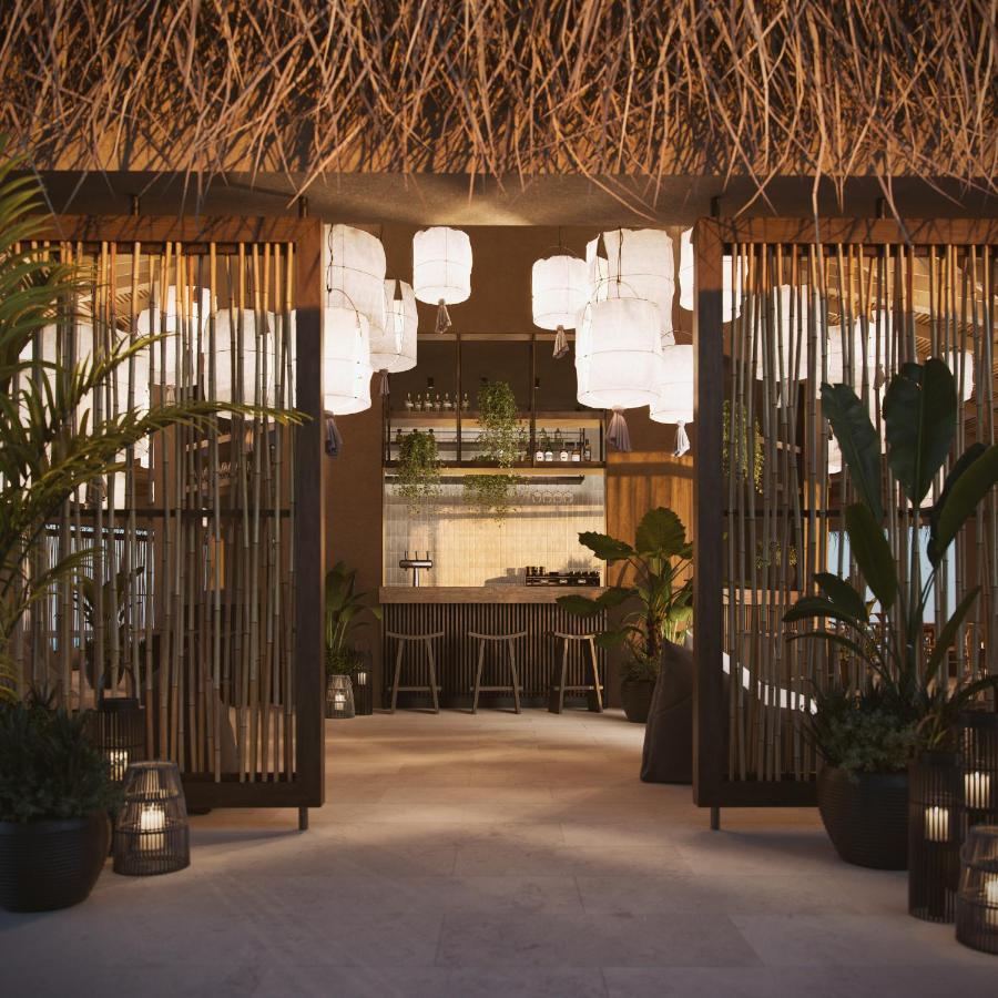 Helea Lifestyle Beach Resort Kallithéa Exterior foto The interior of the restaurant