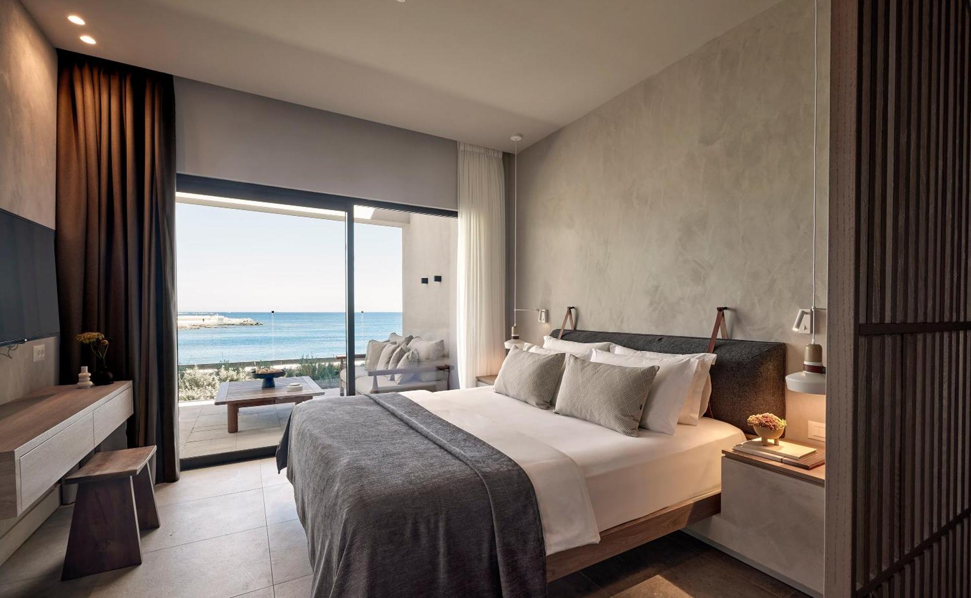 Helea Lifestyle Beach Resort Kallithéa Quarto foto Deluxe Seafront